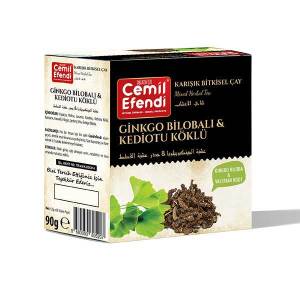 Ginkgo Bilobalı&Kedi Otu Köklü Çay Süzen Poşet 60'Lı