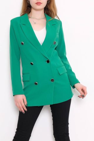 Blazer Ceket Açıkyeşil - 1102.1174.