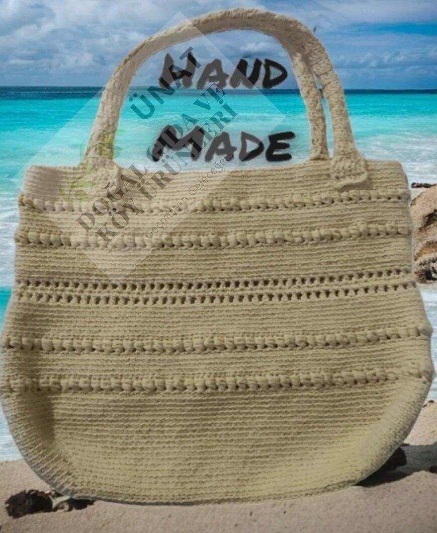Handmadecanta Pamuk İplik Omuz Çantası