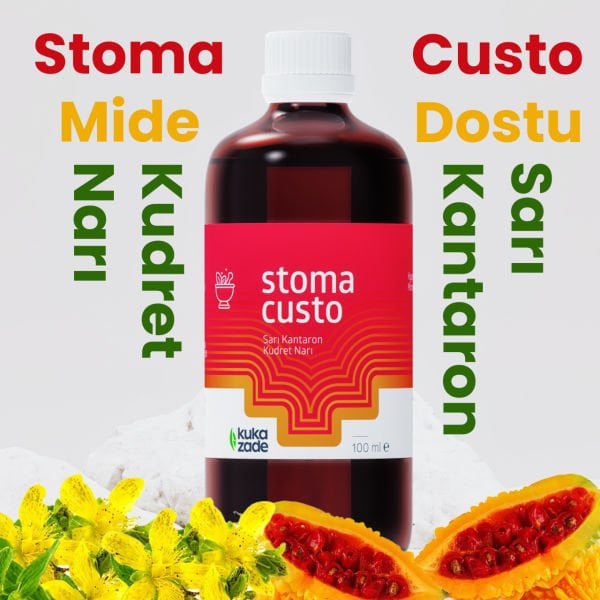 Stoma Custo ( Mide Dostu Sarı Kantaron Kudret Narı Yağ Karışımı )