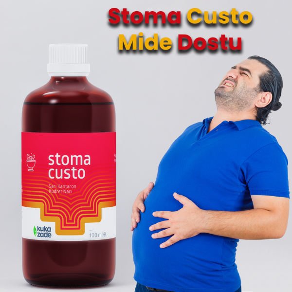 Stoma Custo ( Mide Dostu Sarı Kantaron Kudret Narı Yağ Karışımı )