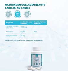 Naturagen Collagen Beauty Tablets 60 Tablet -Life Assist