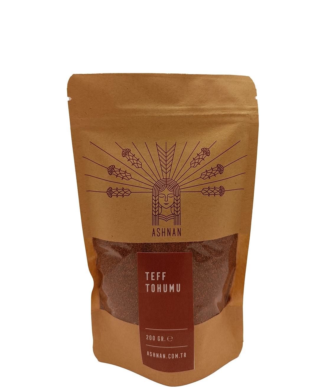 Ashnan Teff Tohumu 200 g (Glutensiz)