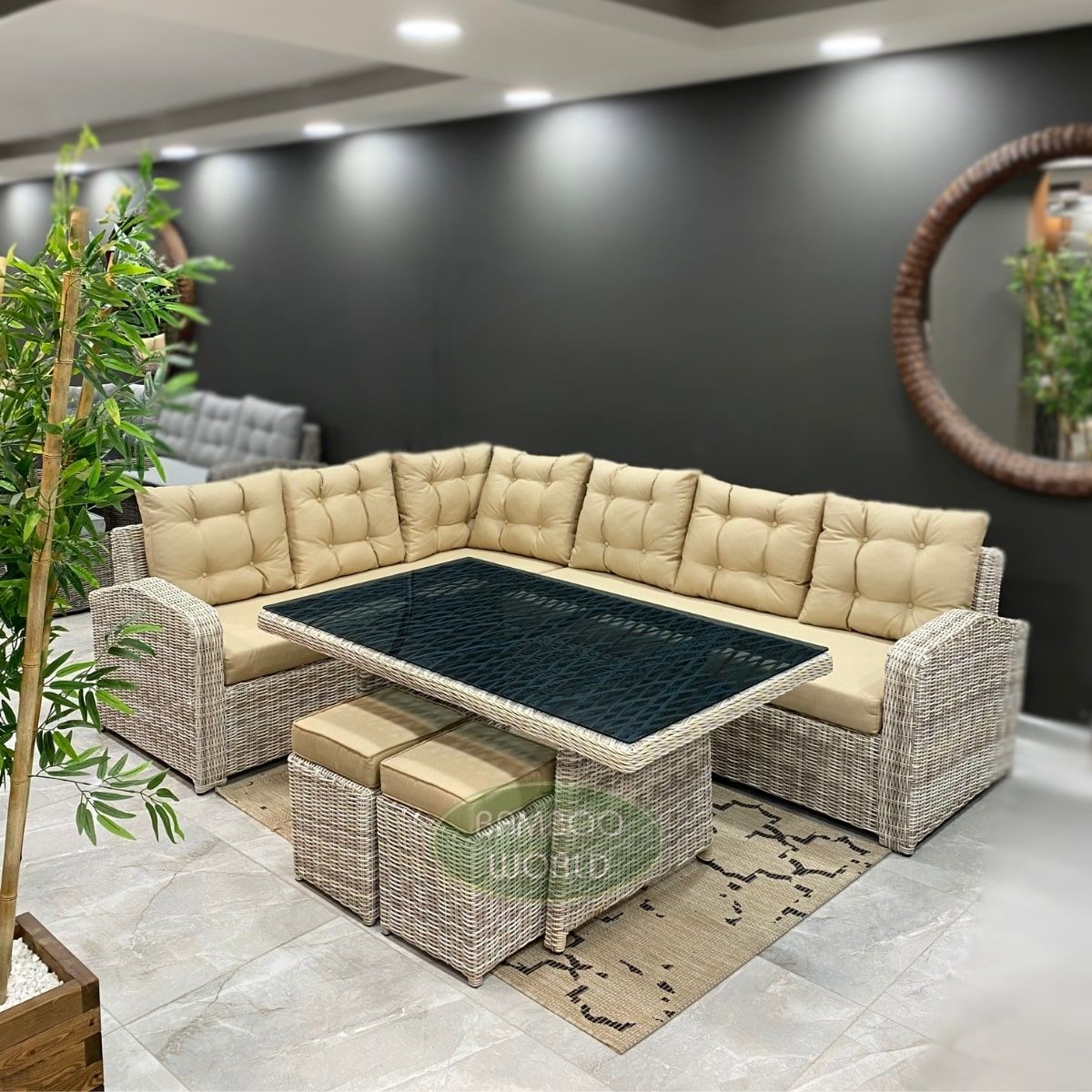 Pandora 111 Rattan Köşe Takımı