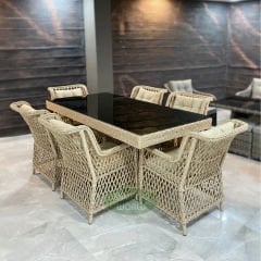 Casetta 147 6 Kişilik Masa Takımı