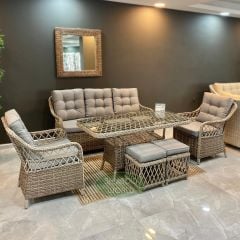 Boss Rattan Üçlü Oturma Grup