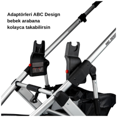Bebek Arabası Adaptör (Maxicosi, Cybex, Kiddy… Ana Kucakları ile uyumlu)