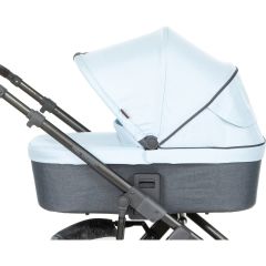 ABC Design Zoom Tin İkiz Bebek Arabası Ice Portbebe Set