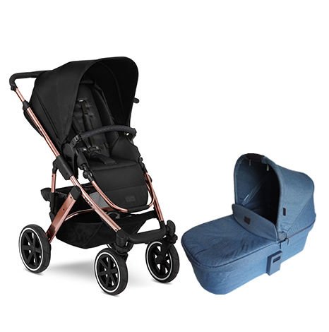 Salsa 4 Rose Gold Mountain Portbebe Bebek Arabası Seti