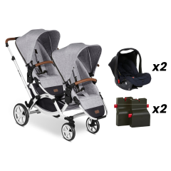 ABC Design Zoom Graphite Grey Hazel Shadow Ana Kucağı Set