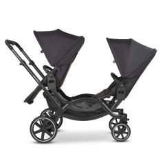 Zoom Ink İkiz Bebek Arabası Travel Set (ABC Design İkiz Bebek Arabası + Jixy Siyah Ana Kucağı)