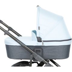 Zoom Ink - İkiz Bebek Arabası Full Set (ABC Design Ice Portbebe + Jixy Antrasit Ana Kucağı)