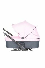 Zoom Ink - İkiz Bebek Arabası Full Set (ABC Design Rose Portbebe + Jixy Antrasit Ana Kucağı)
