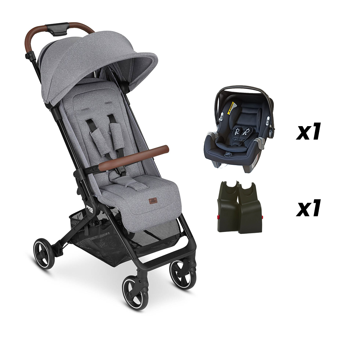 Ping Tin - Kabin Boy Bebek Arabası Travel Set (Jixy Siyah Ana Kucağı ile)