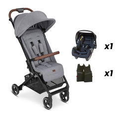 Ping Tin - Kabin Boy Bebek Arabası Travel Set (Jixy Siyah Ana Kucağı ile)