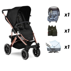Salsa 4 Rose Gold Full Set Travel Sistem Bebek Arabası