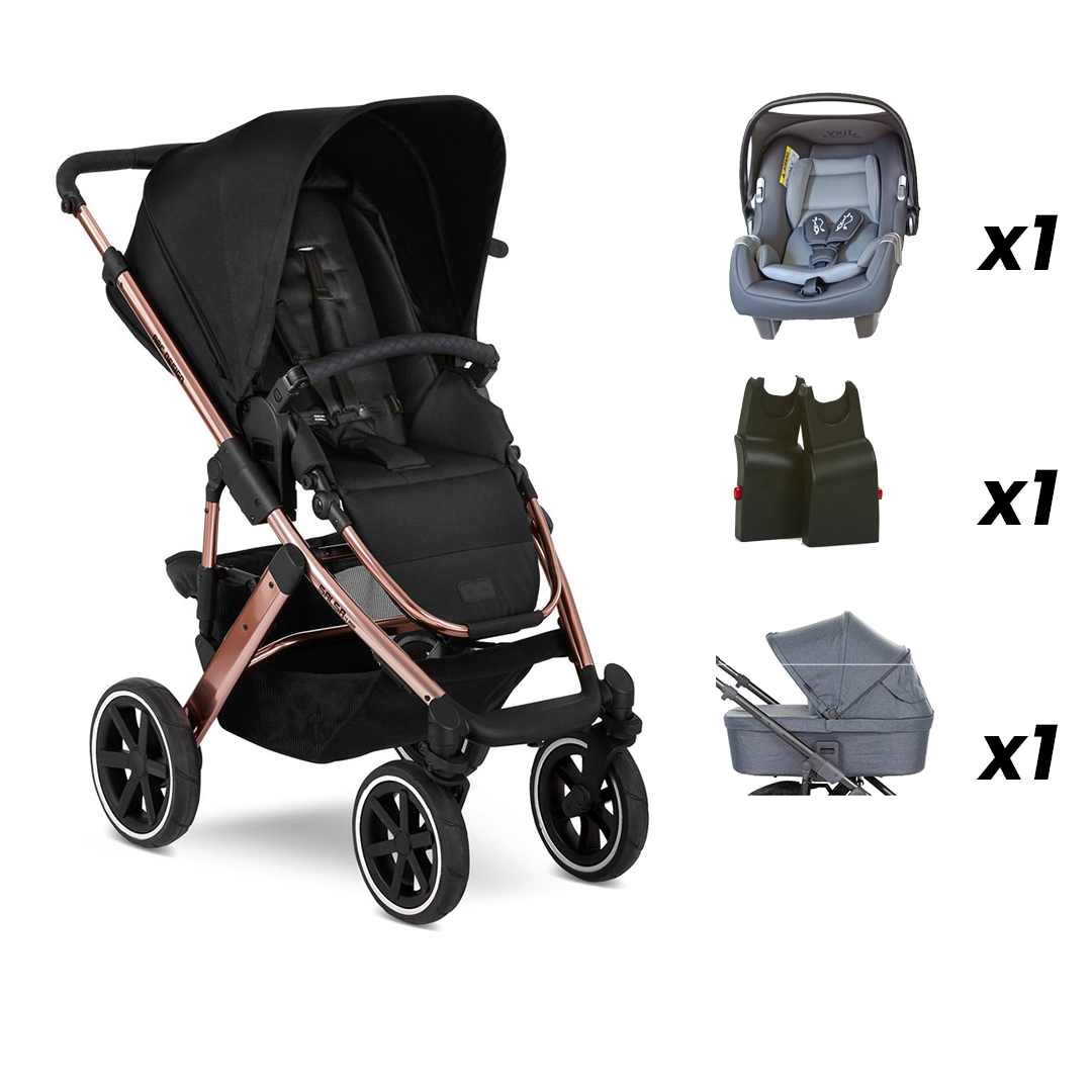 Salsa 4 Rose Gold Full Set Travel Sistem Bebek Arabası