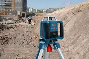 BOSCH GRL 400 H Rotasyon Lazerli Nivo Seti 400 mt Mesafeli