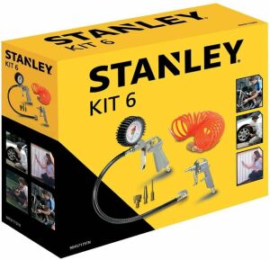 STANLEY 6 Parça Havalı Aksesuar Seti (9045717STN)