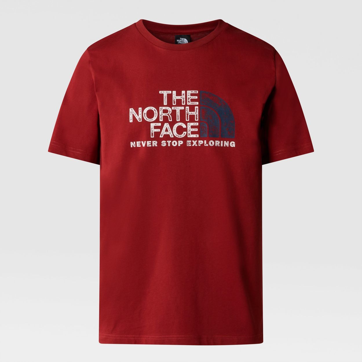 THE NORTH FACE Kısa Kollu Rust T-Shirt Kırmızı