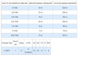 WINPO WNP 750 F Flatörlü Drenaj Dalgıç Pompa