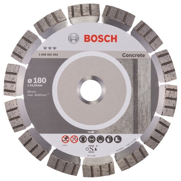 BOSCH Betonda Hızlı Kesim İçin Elmas Testere 180 mm