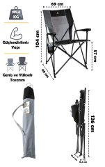 GCI Outdoor Eazy XL Katlanır Kamp Sandalyesi (6314440073)