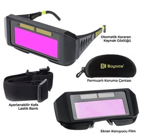 BAYMAX BX-3200 Colormatik Otomatik Karakan Kaynak Gözlüğü