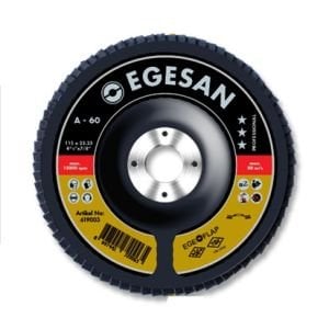 EGESAN Pro Seri 115 mm 40 Kum AO Flap Disk