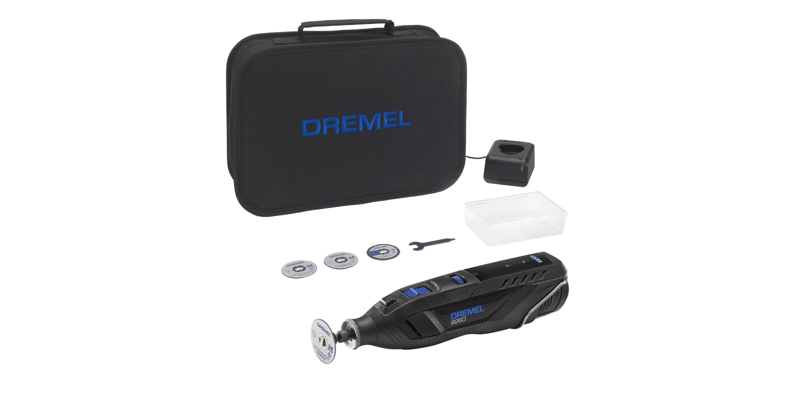 DREMEL 8260 Akülü Gravür Seti 12 Volt 5 Parça (F0138260JA)