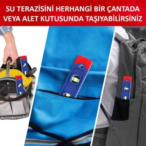 WORKPRO Manyetik Şoka Dayanıklı Su Terazisi 225 mm (WP262038)