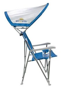 Gci Outdoor SunShade Captain's Chair Güneşlikli  Katlanır Plaj Sandalyesi