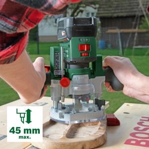 BOSCH AdvancedTrimRouter 18V-8 Combi Akülü Freze Makinası Seti (Akü ve Şarj Aleti Hariç)