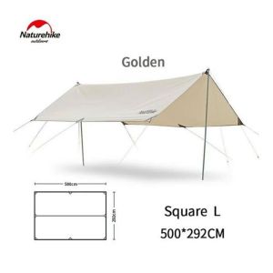 Naturehike Square Glamping 3x5 mt Tarp [Güneş ve Rüzgar Koruma Tentesi]