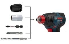 BOSCH GDX 18V-200 C Promix 18 Volt Somun Sıkma ve Vidalama (Akü-Şarj Aleti Hariç)