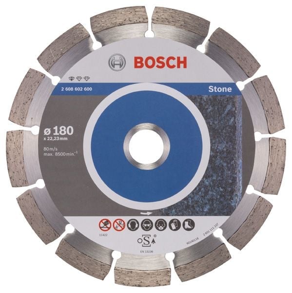 BOSCH Granit ve Doğal Taşlar İçin Elmas Testere 180 mm