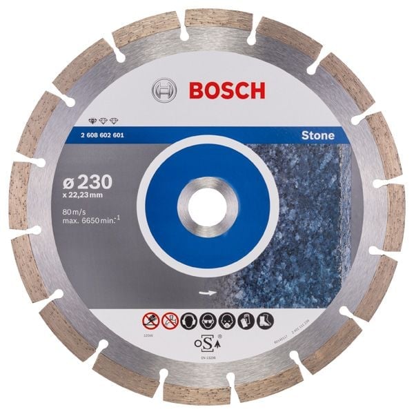 BOSCH Granit ve Doğal Taşlar İçin Elmas Testere 230 mm