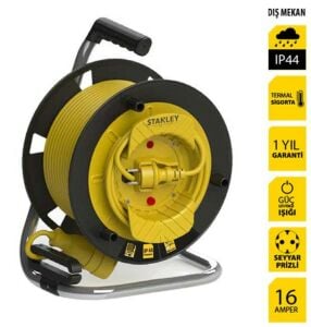 STANLEY ST-G-5015+2 Çim Biçme İçin Ara Kablo 3x1.5 mm 50 Metre