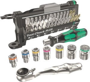 WERA Tool-Check Plus Lokma ve Bits Uç Takımı