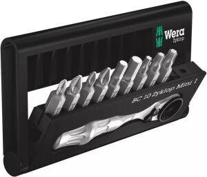 WERA Kraftform Kompakt Zyklop Mini Cırcır Seti (05073645001)