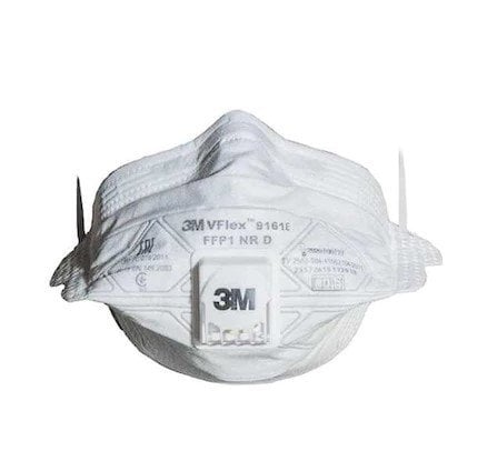 3M 9161E Ventilli Toz Maskesi FFP1