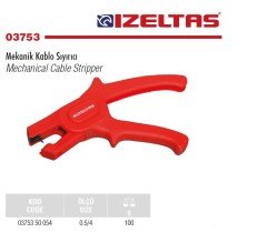 İZELTAŞ Mekanik Kablo Sıyırcı 0.5-4 mm(03753 50 054)