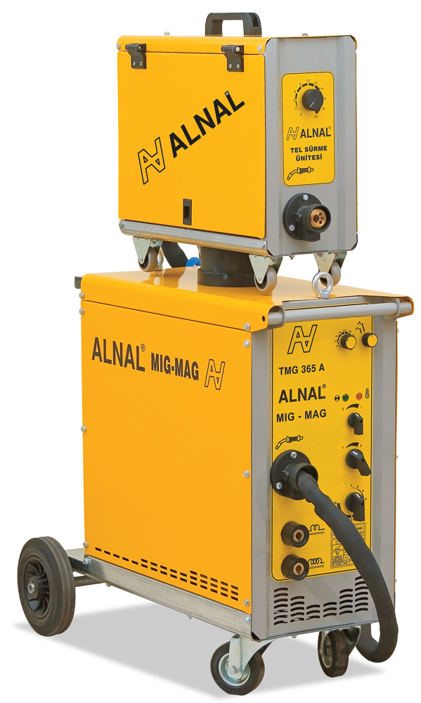 EUROWELD ALNAL TMG 365ASH Gazaltı Kaynak Makinası 350 Amper Çantalı