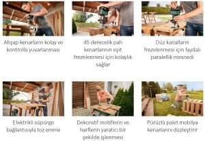 BOSCH AdvancedTrimRouter 18V-8 Akülü Freze (Akü ve Şarj Aleti Hariç)