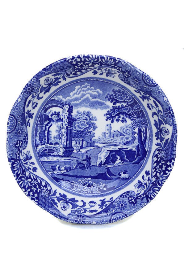 Spode Blue Italian Porselen Salata Kasesi