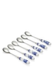 Spode Blue İtalian Desenli 6lı Çay Kaşığı Se