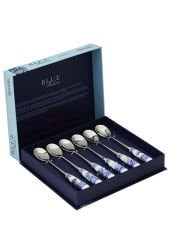 Spode Blue İtalian Desenli 6lı Çay Kaşığı Se
