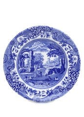 Spode Blue Italian Porselen Ekmek Tabağı