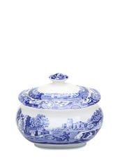 Spode Blue Italian Porselen Şekerlik
