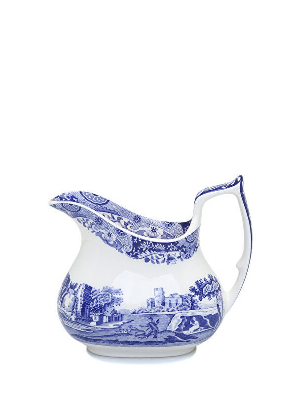 Spode Blue Italian Porselen Sütlük